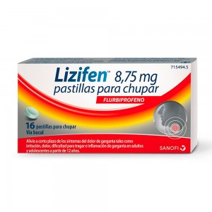 Lizifen 16 pastillas