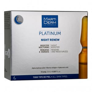 Martiderm Night Renew Antiedad 10 Ampoll
