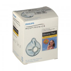 Philips LifeTouch mascarilla inhalación infantil 18 meses a 6 años