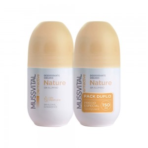 Mussvital dermactive pack desodorante Nature 2x75ml