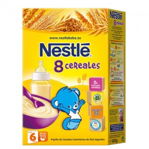 Nestle Papilla 8 Cereales Bifidus 600 Gr