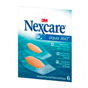 Nexcare Aqua 360¦ Surtidas 6 Apositos