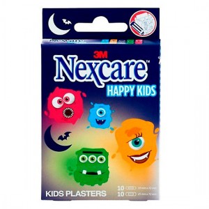 Nexcare Kids Plasters Monsters 20 Surtid