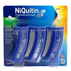 Niquitin 1.5mg menta 60 comprimidos para chupar
