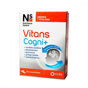 N+S Vitans Cogni+ 30 Comprimidos