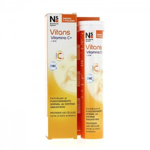 N+S Vitans Vitamina C+ 20 Com. Efervesc.