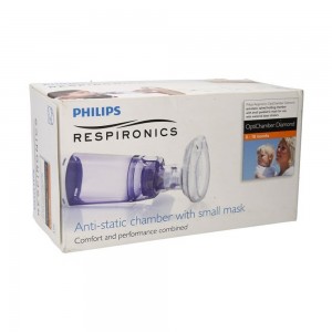Philips Repironics OptiChamber Diamond cámara inhalación neonato 0-18 meses