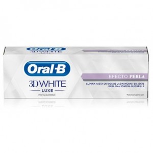 Oral B Pasta 3D White Luxe Perla 75 Ml