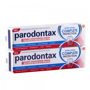 Parodontax pack extra fresh complete protection 2x75ml