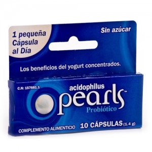 Pearls Acidophilus 10Caps Probiotico