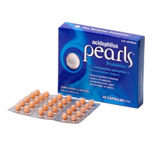 Pearls Acidophilus 30Caps Probiotico