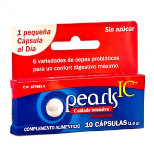 Pearls Ic 10 Capsulas Probiotico