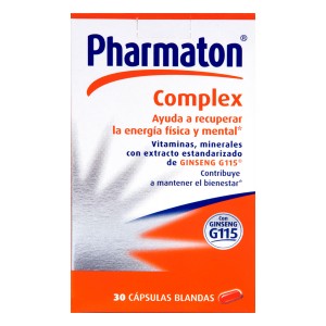 Pharmaton complex 30 cápsulas blandas