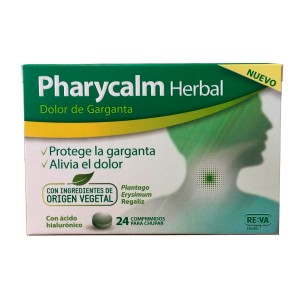 Pharycalm Herbal Dolor Garganta 24 Comp.