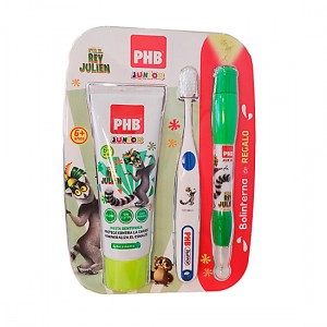 Phb Junior Pack Cepillo+Pasta+Gadget