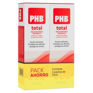 Phb Pasta Total Duplo 75 Ml. + 75 Ml.
