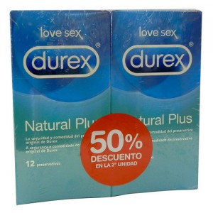 Preserva Durex Duplo Natural Plus 12 Und