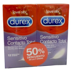 Preservativo Durex Duplo Cont Total 12 Und