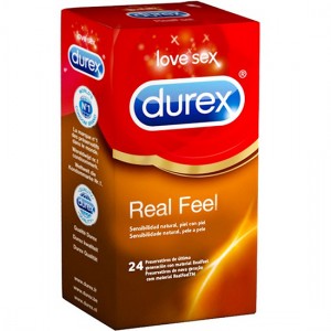Preservativo Durex Sen Real Feel S/Latex 24U
