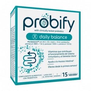 Probify daily balance 15 capsulas