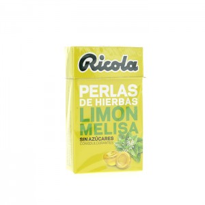 Ricola Perlas Limon-Melisa S/A 25 G.
