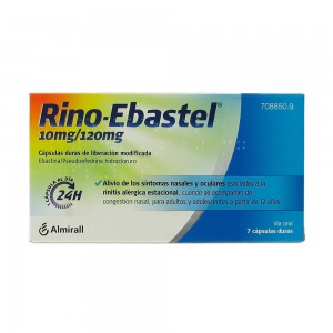 Rino-Ebastel 7 cápsulas