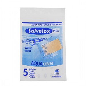 Salvelox Apos Maxi Cover Aqua 5 Uds