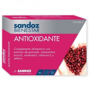 Sandoz Bienestar Antioxidante 30 Cap.