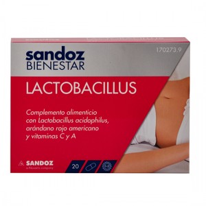 Sandoz Bienestar Lactobacillus 20 Caps