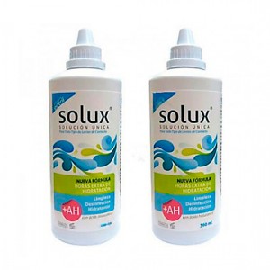 Solux Solucion Unica + Ah 360 Ml X 2 Uds