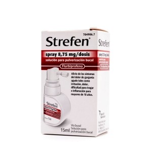 Strefen spray 8.75 mg/dosis sol pulverizacion bucal 15 ml