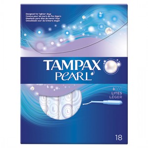 Tampones Tampax Pearl Lites 18 Uds