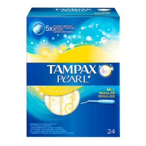 Tampones Tampax Pearl Regular 24 Uds