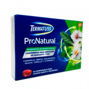 Termatuss pronatural 16 comprimidos