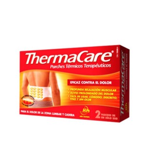 Thermacare zona lumbar y cadera 2 parches