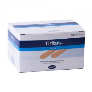 Tiritas Plastic 19X72Mm 250 Uds