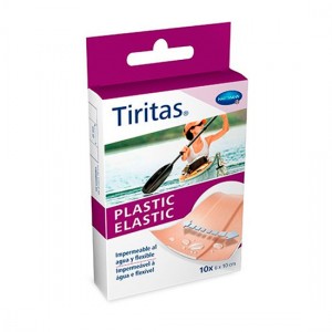 Tiritas Plastic Elastic 6X10 Cm 10 Uds
