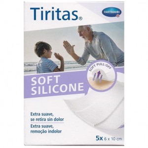 Tiritas Soft Silicone 6X10Cm 5Und.