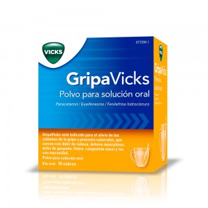 Vicks Gripa solución oral 10 sobres