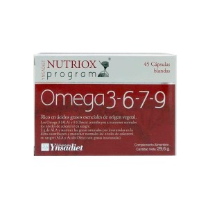 Ynsadiet nutriox omega 3-6-7-9 45 cápsulas